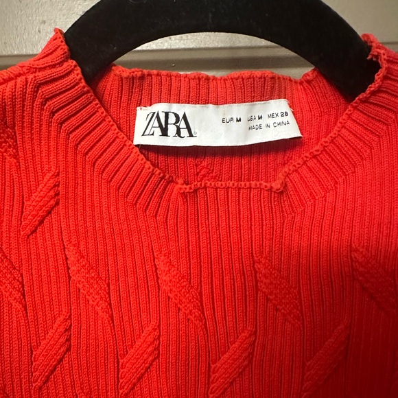 Zara - Textured Knit Top - Picture 7 of 8
